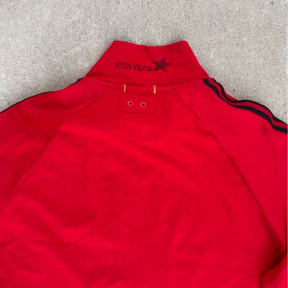 Converse One Star Men’s Red Full Zip Up Jacket (Size XL) - Picture 8 of 11